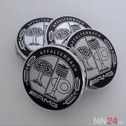 4er Set Mercedes-Benz AMG Nabendeckel Affalterbach Style 75mm nabennerd24.de