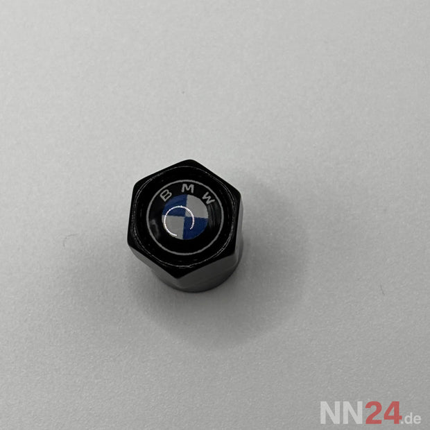 BMW Ventilkappen Set 4 Stück – Schwarz – Felgen Zubehör Alu Reifen Tuning nabennerd24.de