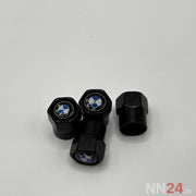 BMW Ventilkappen Set 4 Stück – Schwarz – Felgen Zubehör Alu Reifen Tuning nabennerd24.de