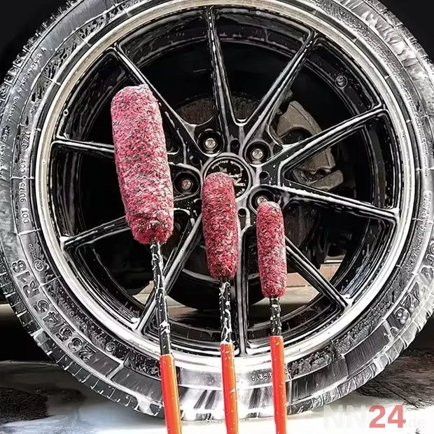 Felgenbürsten Set inkl. GRATIS Detailing Pinsel nabennerd24.de